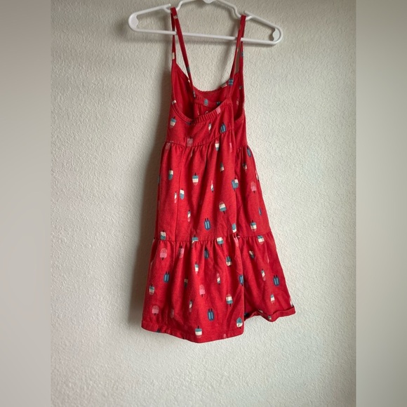 Cat & Jack Red Dress with Popsicle Pattern size 5T - Picture 3 of 4